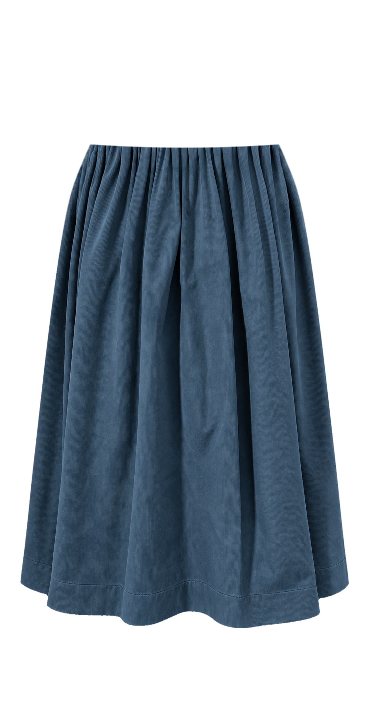 Trachtenrock Cord Indigoblau