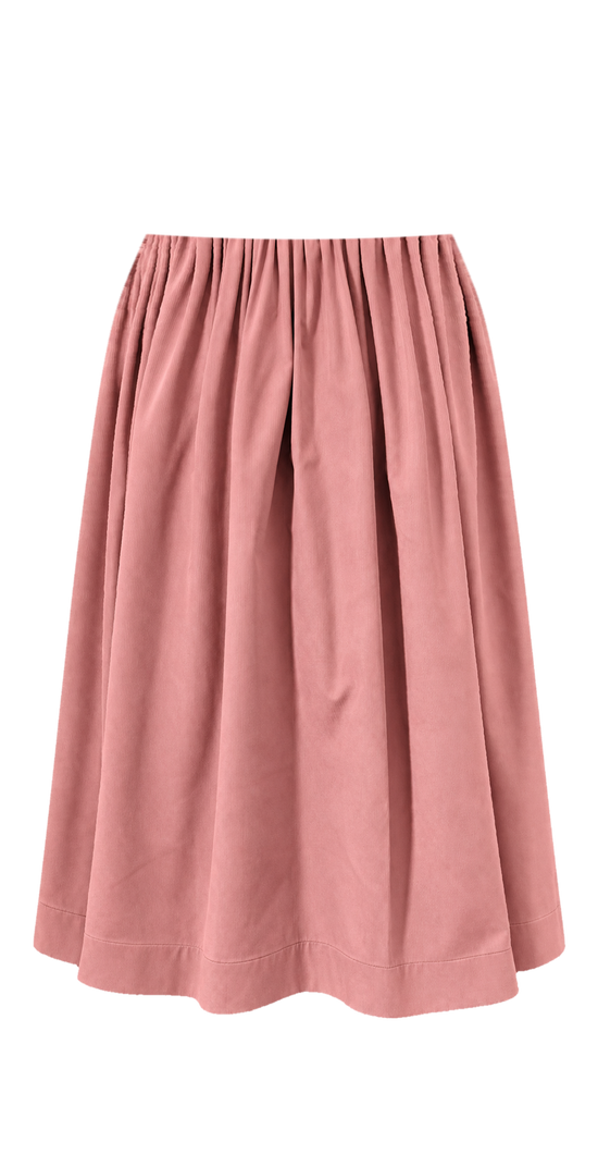 Trachtenrock Cord Rosa
