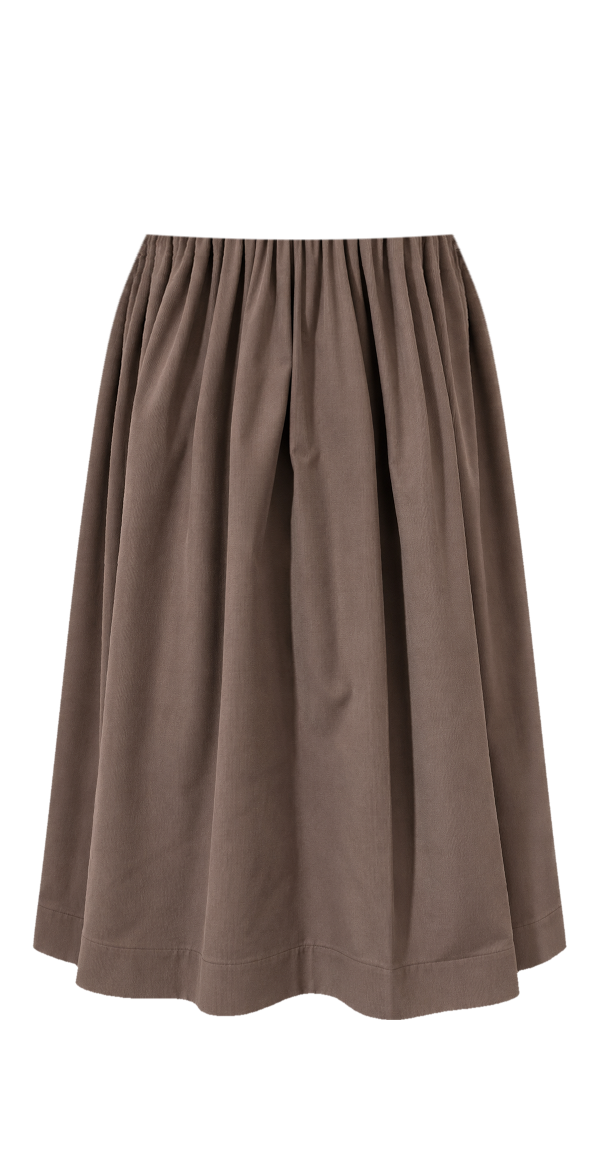 Trachtenrock Cord Taupe
