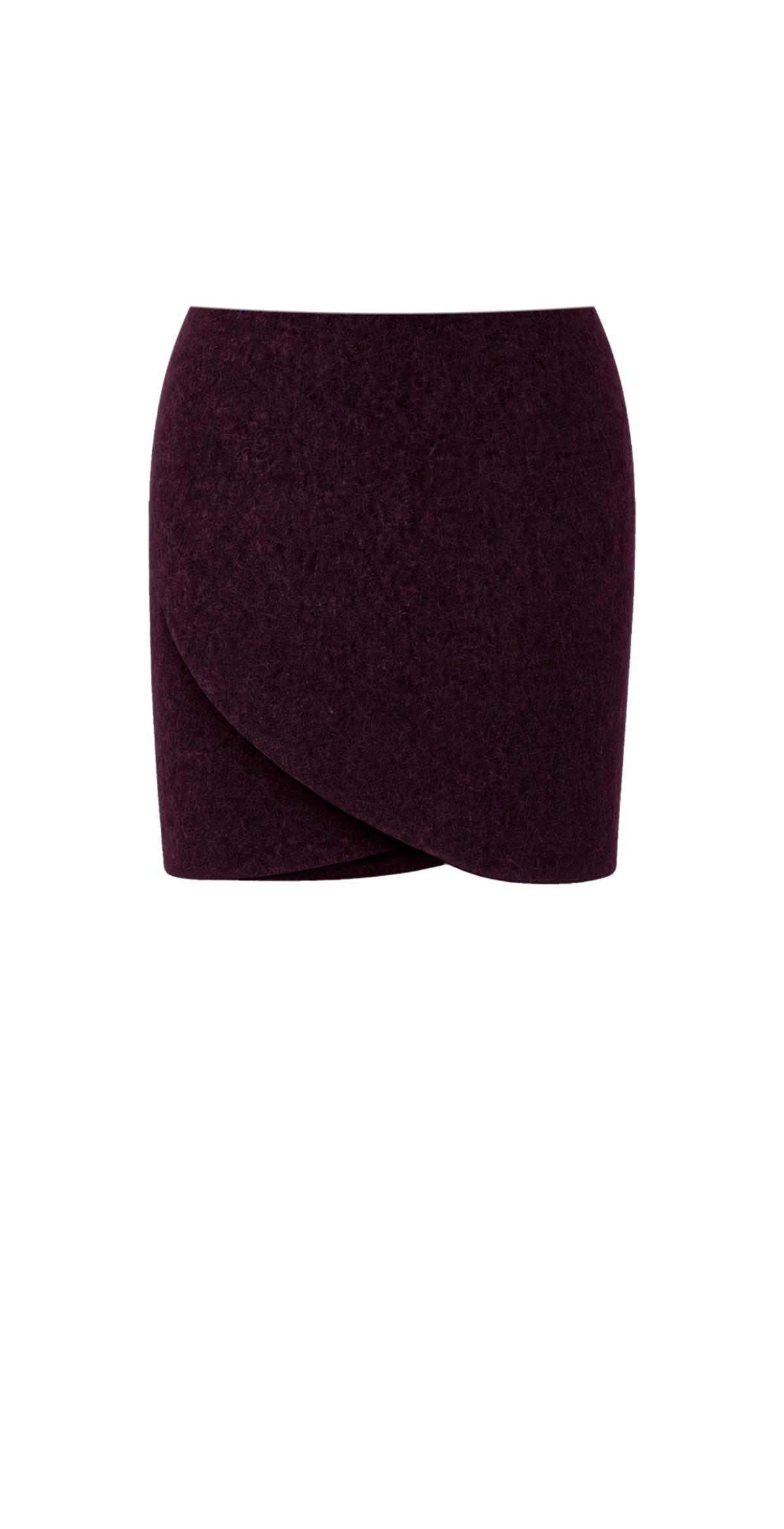 Wollrock OHLA – Aubergine