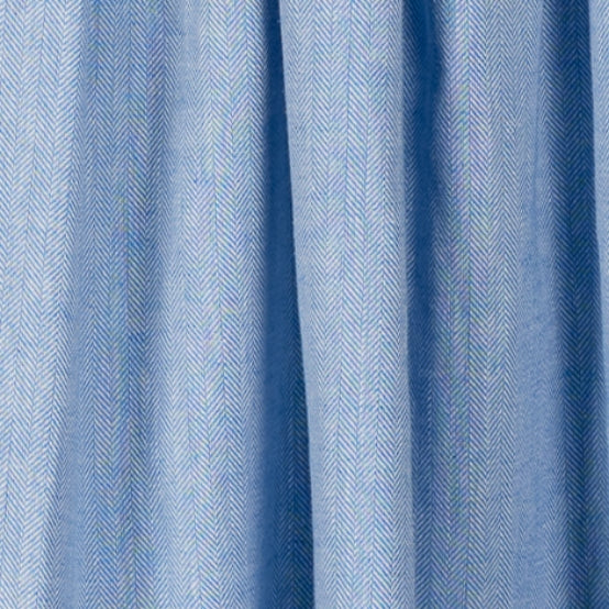 CHAMBRÉ LEINEN STOFF FISCHGRAT