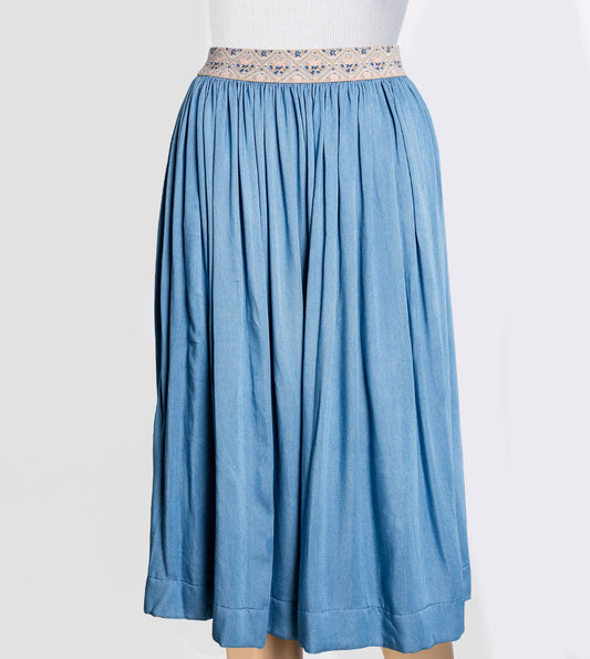 Sommerrock Jeans Viscose